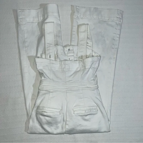 Anthropologie Maeve The Colette Portside Jumpsuit Womens Size 0 Petite Jumper - Picture 5 of 11